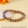 Simple Style Round Natural Stone Beaded Bracelets