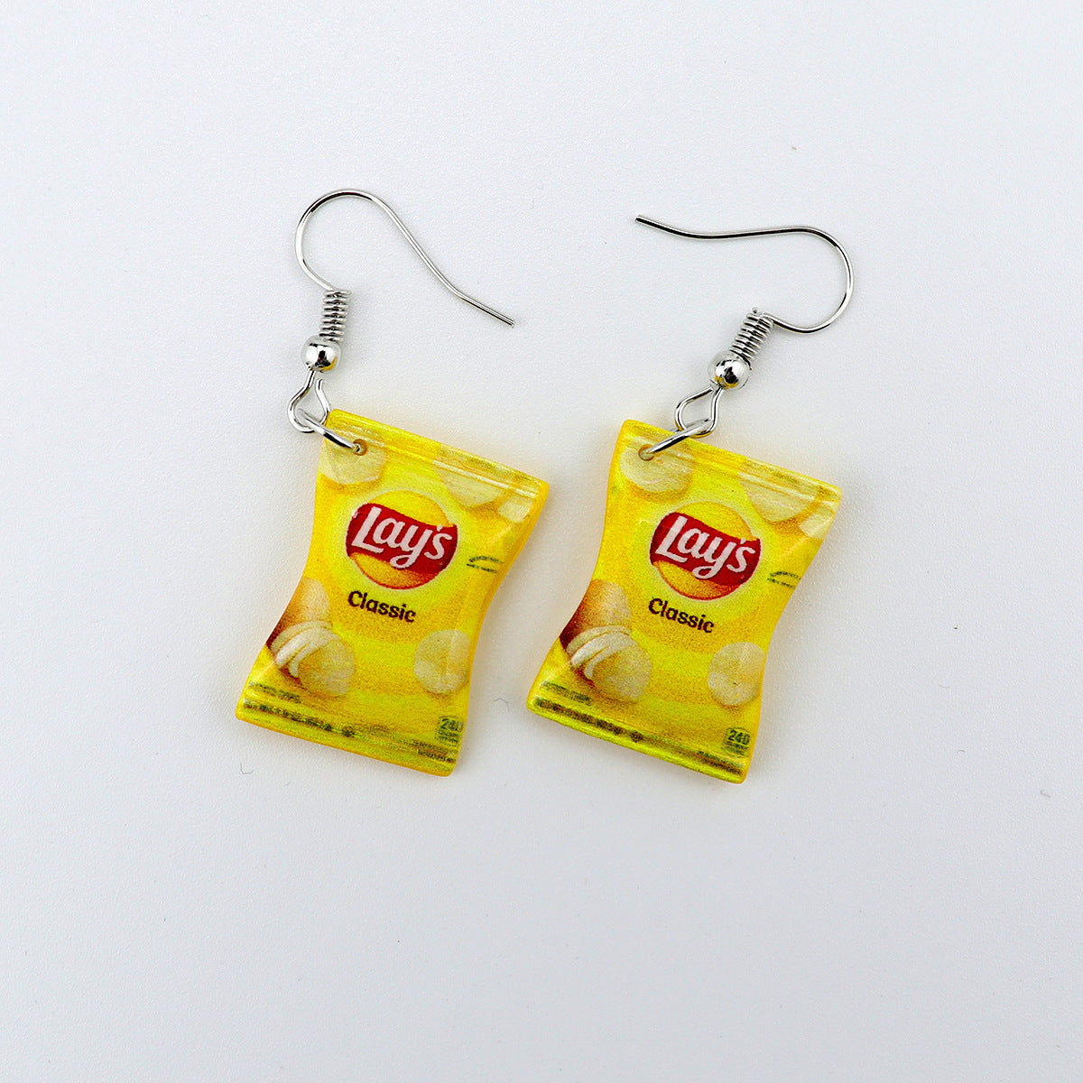 1 Pair Simple Style Cartoon Plastic Resin Drop Earrings