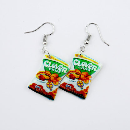 1 Pair Simple Style Cartoon Plastic Resin Drop Earrings