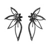 1 Pair Princess Romantic Butterfly Plating Inlay Alloy Rhinestones Drop Earrings