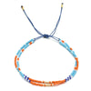 Bohemian Color Block Seed Bead Women's Bracelets