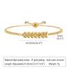 Simple Style Classic Style Geometric Copper Plating Inlay Zircon Gold Plated Bracelets