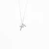 Classic Style Streetwear Cross Sterling Silver Silver Plated Pendant Necklace