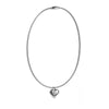 Modern Style Simple Style Heart Shape Stainless Steel Choker