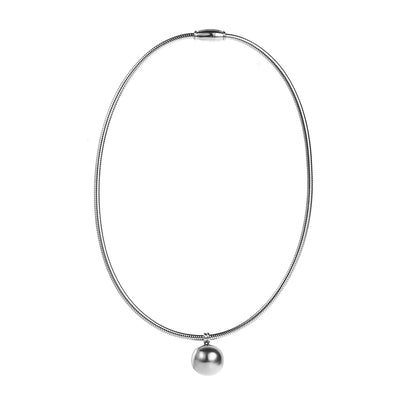 Modern Style Simple Style Heart Shape Stainless Steel Choker