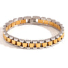 Simple Style Classic Style Solid Color Stainless Steel Plating 18k Gold Plated Women's Bracelets