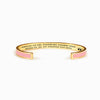 Simple Style Letter Stainless Steel Bangle 1 Piece