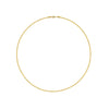 Casual Classic Style Solid Color Copper Plating 18k Gold Plated Necklace