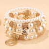 Simple Style Starfish Alloy Beaded Women's Bracelets