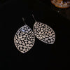 1 Pair Simple Style Butterfly Inlay Alloy Zircon Drop Earrings