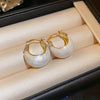 1 Pair Simple Style Heart Shape Inlay Alloy Zircon Ear Studs