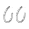 Wholesale Jewelry Modern Style Simple Style Solid Color Plastic Earrings