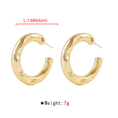 Wholesale Jewelry Modern Style Simple Style Solid Color Plastic Earrings