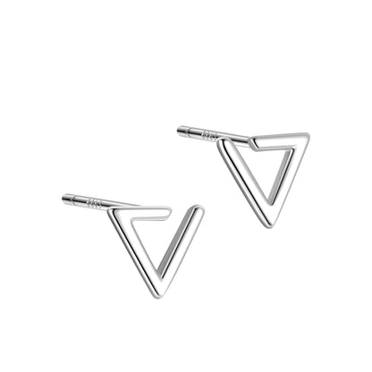 1 Pair Simple Style Doll Constellation Crown Plating Inlay Sterling Silver Zircon Ear Studs