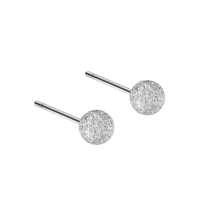 1 Pair Simple Style Doll Constellation Crown Plating Inlay Sterling Silver Zircon Ear Studs