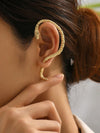 1 Piece Simple Style Classic Style Solid Color Alloy Ear Cuffs