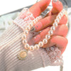 Sweet Water Droplets Imitation Pearl Alloy Beaded Plating Women's Pendant Necklace