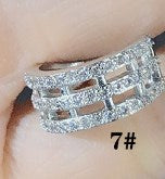 1 Piece Simple Style Solid Color Plating Inlay Copper Zircon Ear Cuffs