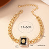 Retro Roman Style Animal Alloy Plating Inlay Zircon Women's Bracelets