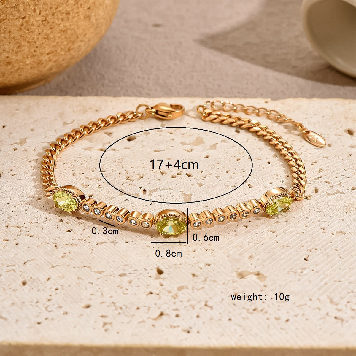 Elegant Glam Sweet Solid Color Copper Inlay Zircon Bracelets