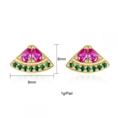 1 Pair Ig Style Simple Style Geometric Plating Inlay Copper Zircon 18k Gold Plated Drop Earrings