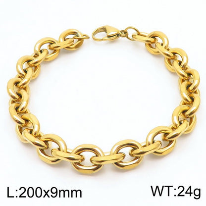 Fashion Stainless Steel O-chain Necklace Wholesale Gooddiy