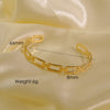 Classic Style Commute Solid Color Stainless Steel Polishing Bangle