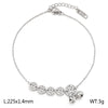 Basic Lady Geometric Titanium Steel Plating Women's Anklet