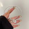 Sweet Simple Style Heart Shape Bow Knot Metal Bowknot Women's Bangle