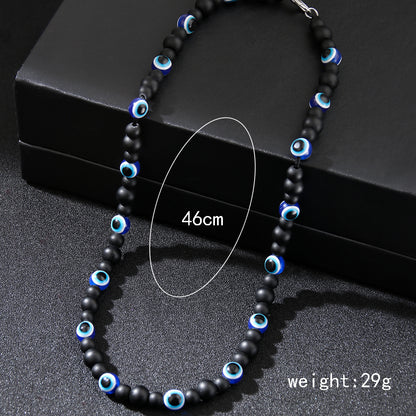 Streetwear Eye Alloy Rope Men's Anklet