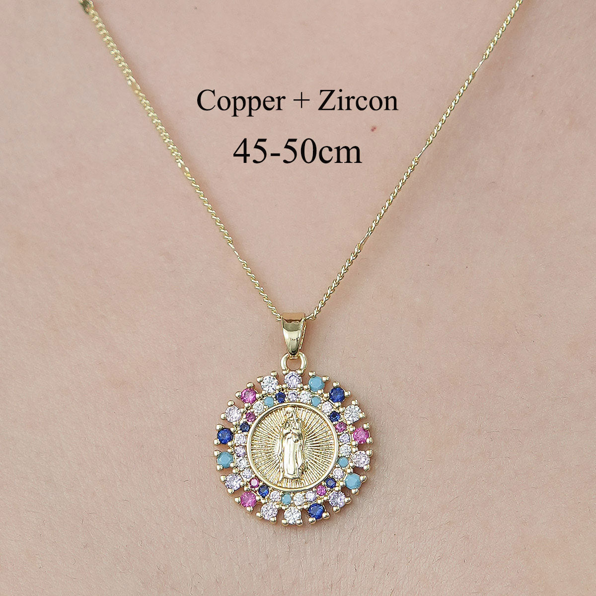 Simple Style Water Droplets Dragonfly Butterfly Copper Plating Inlay Zircon Pendant Necklace