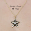 Wholesale Simple Style Sun Star Moon Stainless Steel Titanium Steel Polishing Plating Inlay Zircon Pendant Necklace