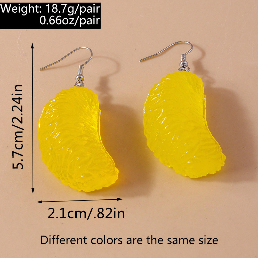 1 Pair Casual Solid Color Zinc Alloy Drop Earrings