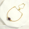 Basic Simple Style Round Freshwater Pearl Stone Copper Plating Inlay Zircon 18k Gold Plated Bracelets Earrings Necklace