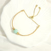 Basic Simple Style Round Freshwater Pearl Stone Copper Plating Inlay Zircon 18k Gold Plated Bracelets Earrings Necklace