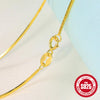 Sterling Silver Simple Style Geometric Solid Color Plating Necklace