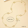 Modern Style Korean Style Geometric Alloy Plating Women's Long Necklace