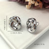 1 Pair Simple Style Solid Color Plating Metal Gold Plated Ear Studs