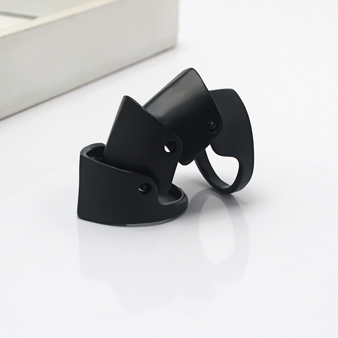 Ig Style Punk Classic Style Geometric Alloy Irregular Men'S Rings