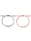 Hip-hop Retro Commute Spider Alloy Rope Handmade Couple Bracelets