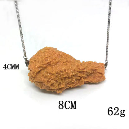 Streetwear Chicken Pvc Unisex Pendant Necklace 1 Piece