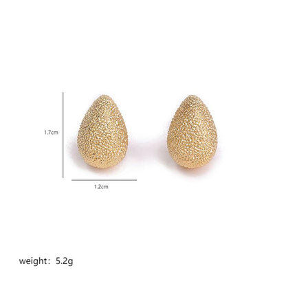 1 Pair Luxurious Commute C Shape Moon Plating Copper 18k Gold Plated Silver Plated Ear Studs