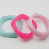 Simple Style Classic Style Solid Color Arylic Women's Bangle