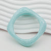 Simple Style Classic Style Solid Color Arylic Women's Bangle