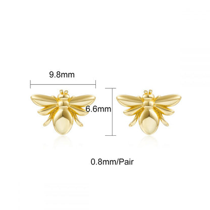 1 Pair Simple Style Shiny Solid Color Plating Inlay Copper Zircon 18k Gold Plated Earrings