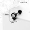 Lady Geometric Plating Stainless Steel Ear Studs