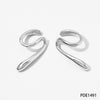 1 Pair Simple Style Solid Color Plating Stainless Steel Gold Plated Ear Studs