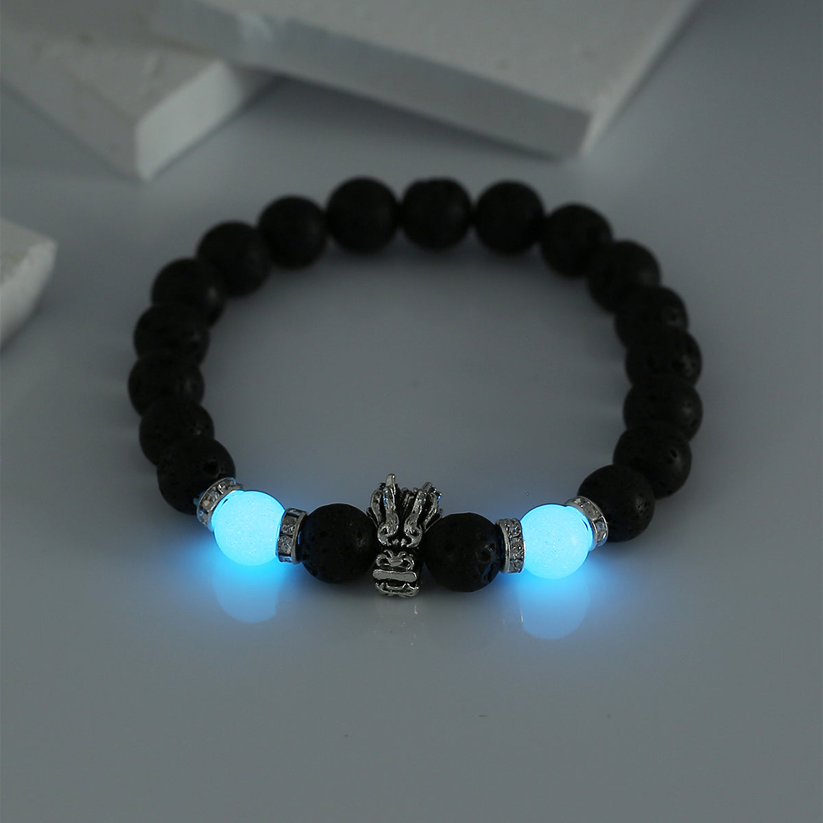 Turquoise Lotus Halloween Luminous Anklet Bracelet