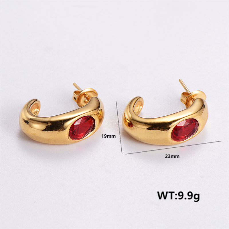 1 Pair Vintage Style Flower Bow Knot Plating Inlay Stainless Steel Rhinestones 24k Gold Plated Ear Studs