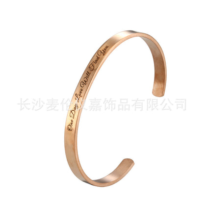 Fashion Arrow Stainless Steel Bangle Stainless Steel Bracelets